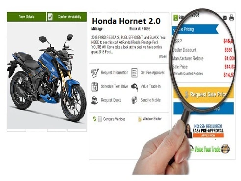 Motorkerékpár árak kutatása az interneten