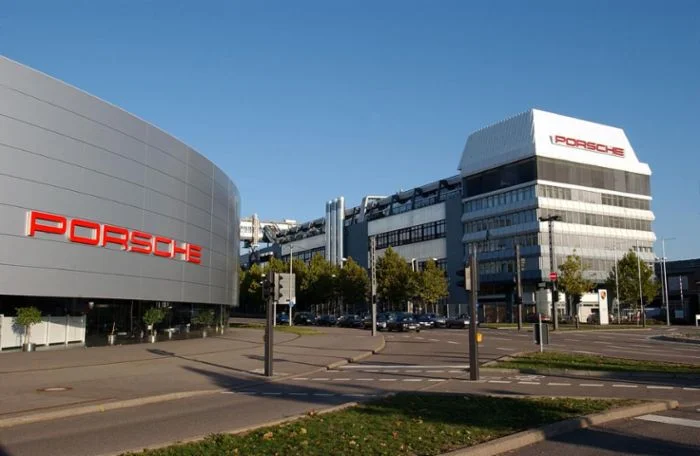 A Porsche központja a németországi Stuttgart közelében, Zuffenhausenben